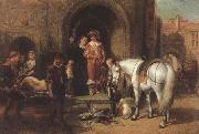 George earl The Return of the Hunt (mk37) oil